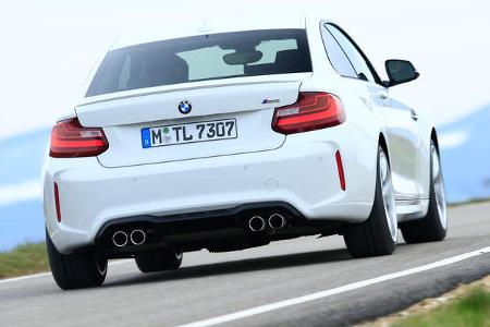 BMW M2 Coupé, Heckansicht