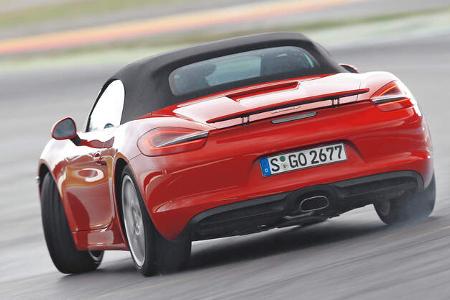 Porsche Boxster, Heckansicht