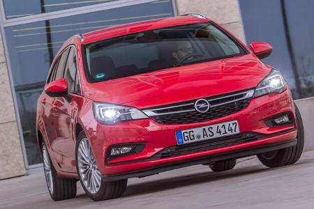 Opel Astra Sports Tourer 1.6 Biturbo CDTI, Frontansicht
