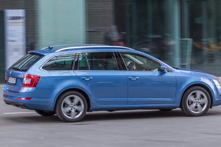 Skoda Octavia Combi 2.0 TDI, Seitenansicht