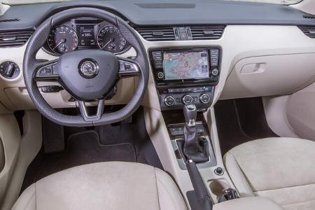 Skoda Octavia Combi 2.0 TDI, Cockpit