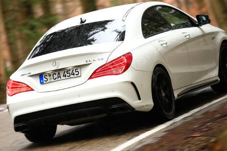 Mercedes-AMG CLA 45, Heckansicht