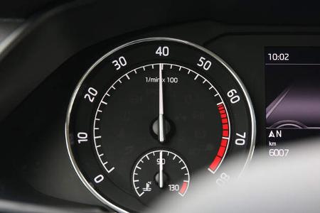 Skoda Superb Combi 1.4 TSI, Drehzahlmesser