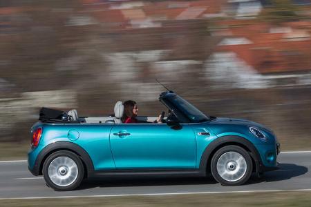 Mini Cooper Cabrio, Seitenansicht