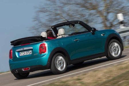 Mini Cooper Cabrio, Heckansicht