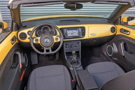 VW Beetle Cabrio 1.4 TSI, Cockpit
