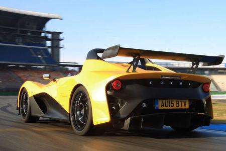 Lotus 3-Eleven, Heckansicht