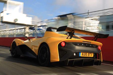 Lotus 3-Eleven, Heckansicht