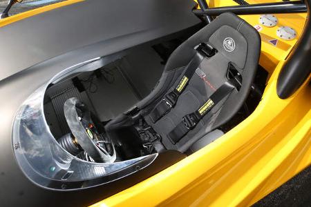 Lotus 3-Eleven, Fahrersitz