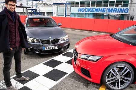 Audi TT 2.0 TFSI Quattro, BMW 228i Coupé, Roman Domes