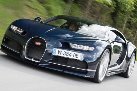 Bugatti Chiron, Frontansicht