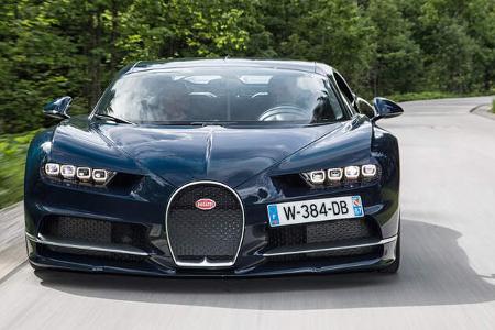 Bugatti Chiron, Frontansicht