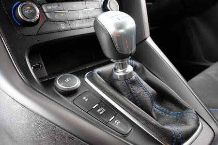 Ford Focus RS, Schalthebel