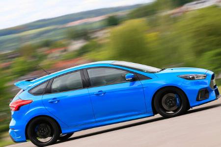 Ford Focus RS, Seitenansicht