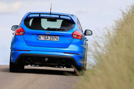 Ford Focus RS, Heckansicht