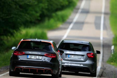 RaceChip-Audi RS3 Sportback vs. Performmaster-Mercedes-AMG A 45
