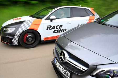 RaceChip-Audi RS3 Sportback vs. Performmaster-Mercedes-AMG A 45
