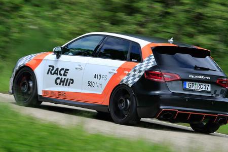 RaceChip-Audi RS3 Sportback, Heckansicht