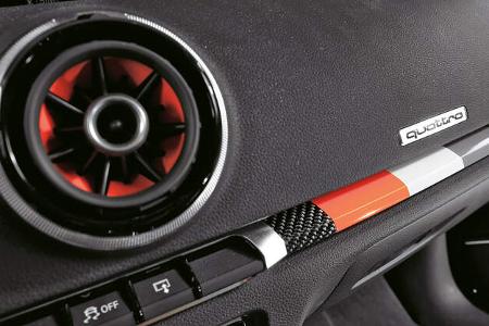 RaceChip-Audi RS3 Sportback, Luftausstršmer