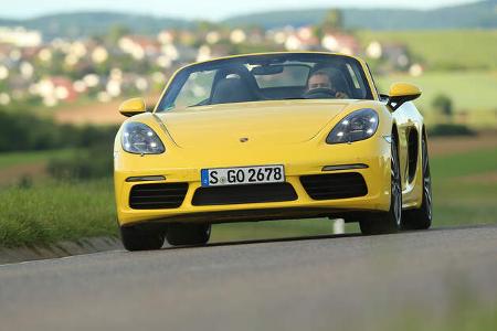 Porsche 718 Boxster, Einzeltest