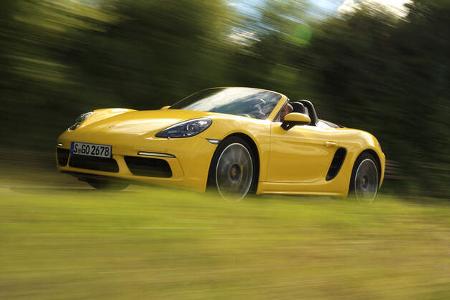 Porsche 718 Boxster, Einzeltest