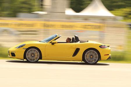 Porsche 718 Boxster, Einzeltest