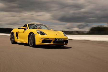 Porsche 718 Boxster, Einzeltest
