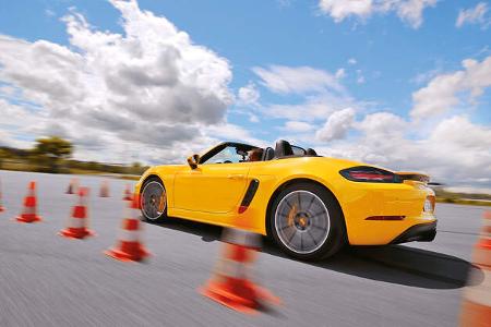 Porsche 718 Boxster, Einzeltest