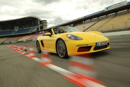 Porsche 718 Boxster, Einzeltest