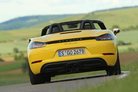 Porsche 718 Boxster, Einzeltest