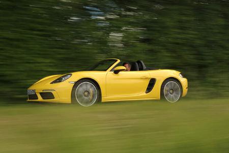 Porsche 718 Boxster, Einzeltest