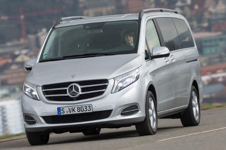 Mercedes V 250 d 4Matic lang, Frontansicht