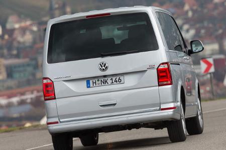 VW Multivan 2.0 TDI 4Motion, Heckansicht