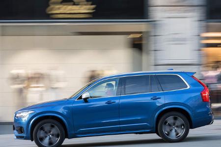 Volvo XC90 T8, Seitenansicht