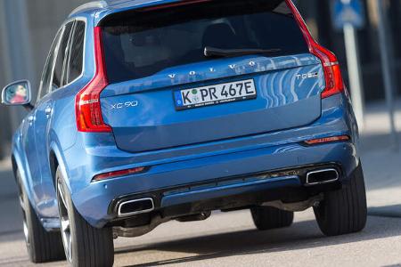 Volvo XC90 T8, Heckansicht