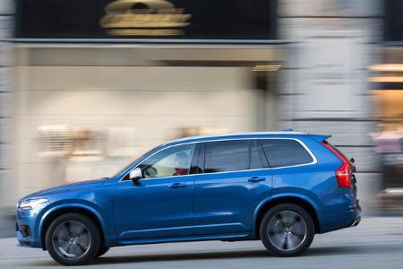 Volvo XC90 T8, Seitenansicht
