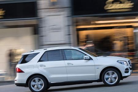Mercedes GLE 500e, Seitenansicht
