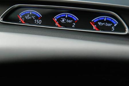 Ford Focus RS 2015, Cockpit, Innenraum, Zusatzinstrumente