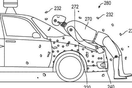 Google Patent Fußgängerschutz