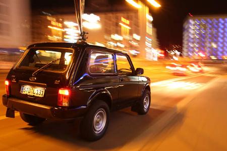Lada 4x4 Urban, Heckansicht