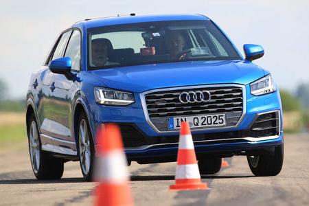 Audi Q2 2.0TDI Quattro, Frontansicht