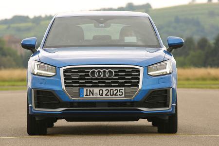 Audi Q2 2.0TDI Quattro, Frontansicht