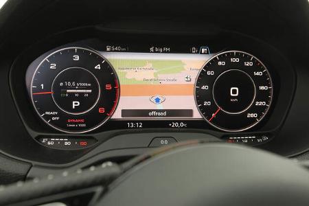 Audi Q2 2.0TDI Quattro, Rundinstrumente