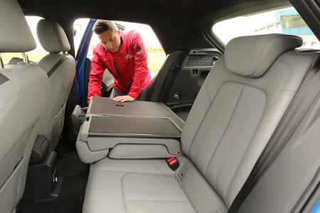 Audi Q2 2.0TDI Quattro, Fondsitze, Umklappen