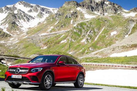 Mercedes GLC Coupé, Frontansicht