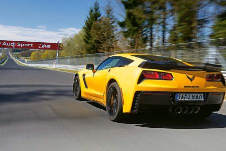 Chevrolet Corvette Z06, Heckansicht