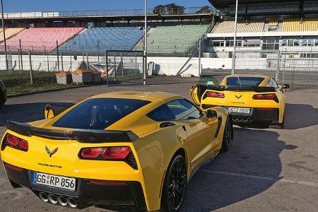 Chevrolet Corvette Z06, Heckansicht