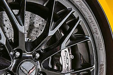 Chevrolet Corvette Z06, Rad, Felge