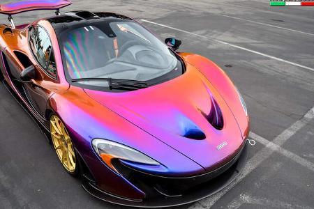 McLaren P1 - Carbon - Flip-Flop Lackierung - 2016