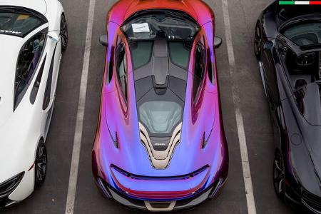 McLaren P1 - Carbon - Flip-Flop Lackierung - 2016